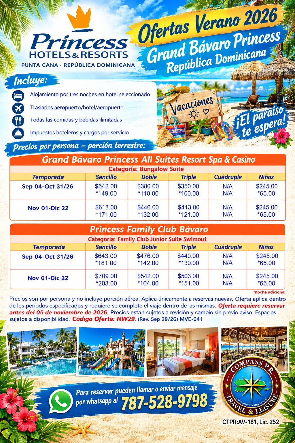 Gran Bávaro Princess 2026